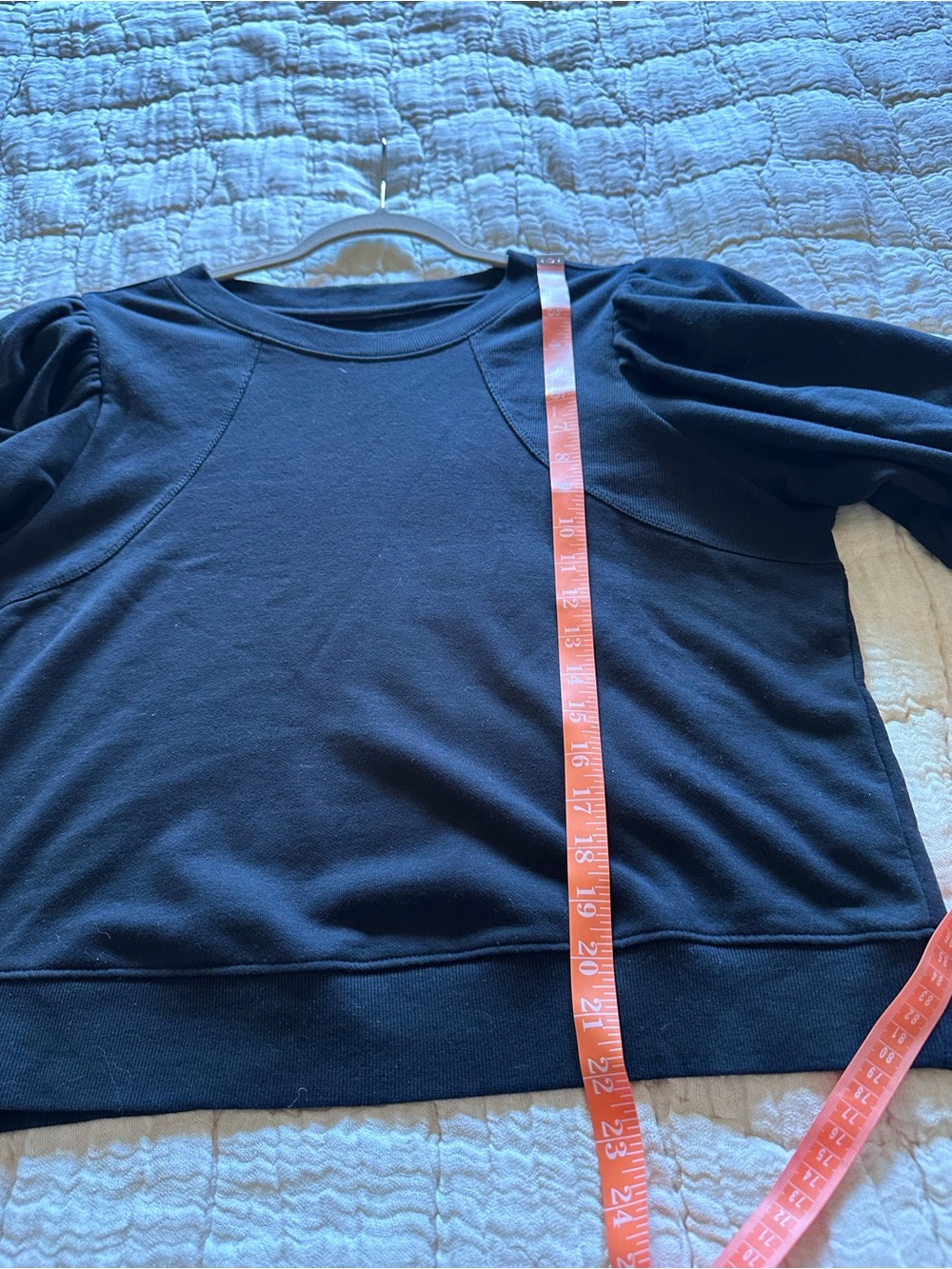 Maeve black cropped sweatshirt - Picture 4 of 8